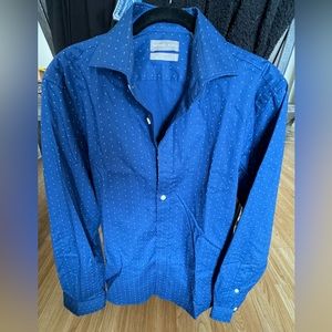 4 men’s shirt Sizes M/L (Michael kors-Alfani-Beverly hills polo-nick graham)